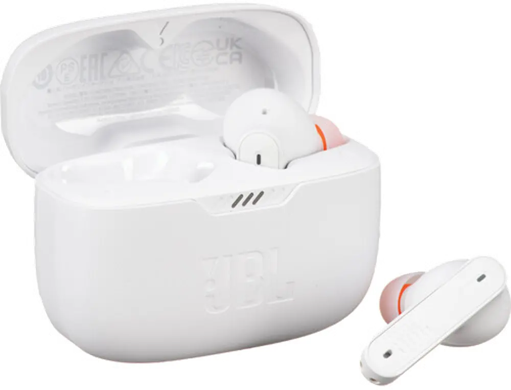 JBLT230NCTWSWAM JBL Tune 230NC Noise-Canceling True Wireless In-Ear Headphones - White-1