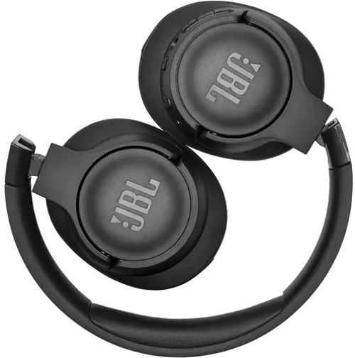 JBL TUNE 760NC - Headphones with mic - full size - Bluetooth - wireless,  wired - active noise canceling - 3.5 mm jack - black
