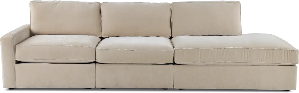 3PC/S1140/(RE)FORMN (Re)Formation Sand Beige 3 Piece Sofa Sectional-1