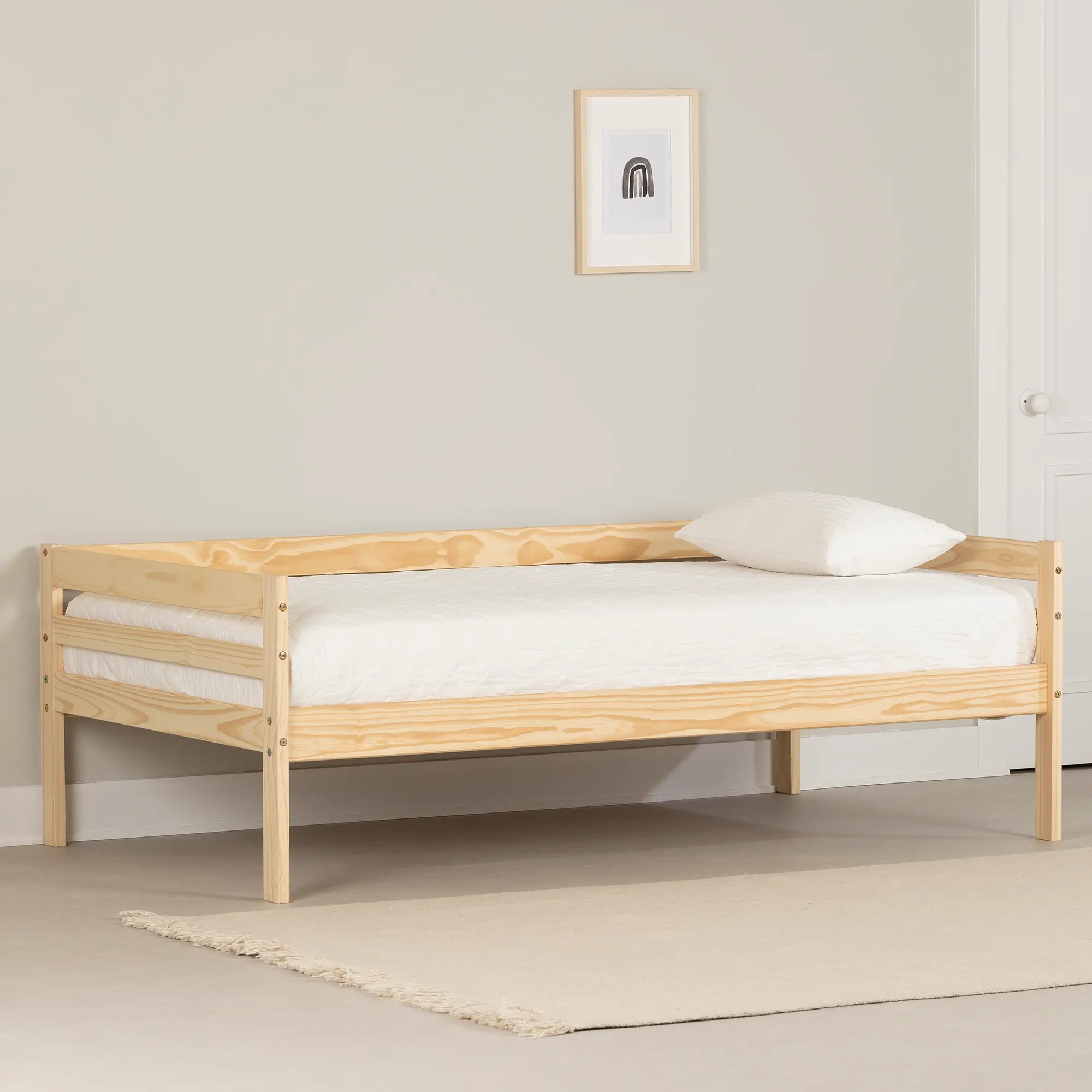 Sweedi Natural Wood Twin Daybed - South Shore