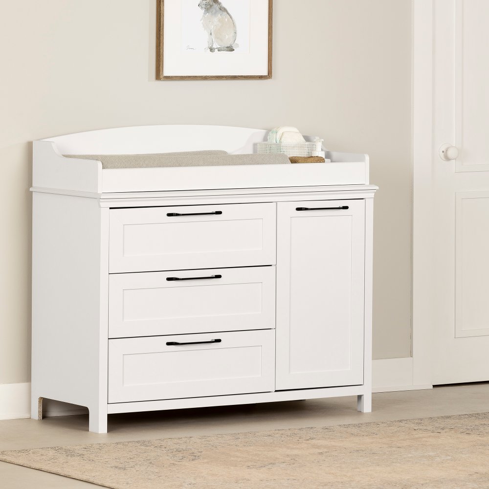 Daisie White Changing Table - South Shore