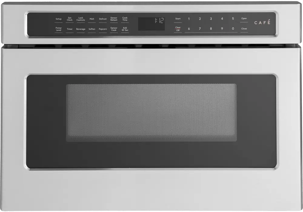 CWL112P2RS1 Cafe 1.2 cu ft Microwave Drawer - Stainless Steel-1