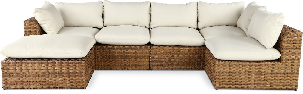 Drew & Jonathan Home Skyview 4 Piece Patio Sectional