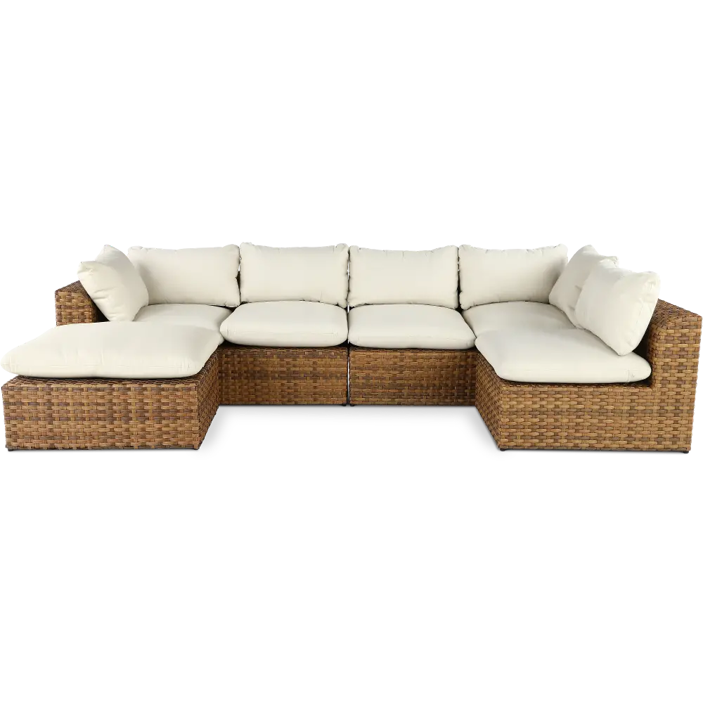 4PC LAF/RAF/ACH/OTTO SKYVIEW SECTIONAL Drew & Jonathan Home Skyview 4 Piece Patio Sectional-1