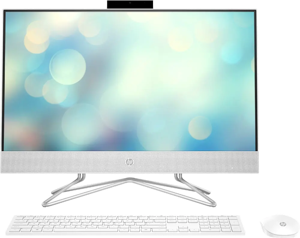 HP 27-DP1370 HP - 27  Touch-Screen All-In -One - Intel Core i5-1135G7 - 8GB Memory - 512GB SSD - Silver-1