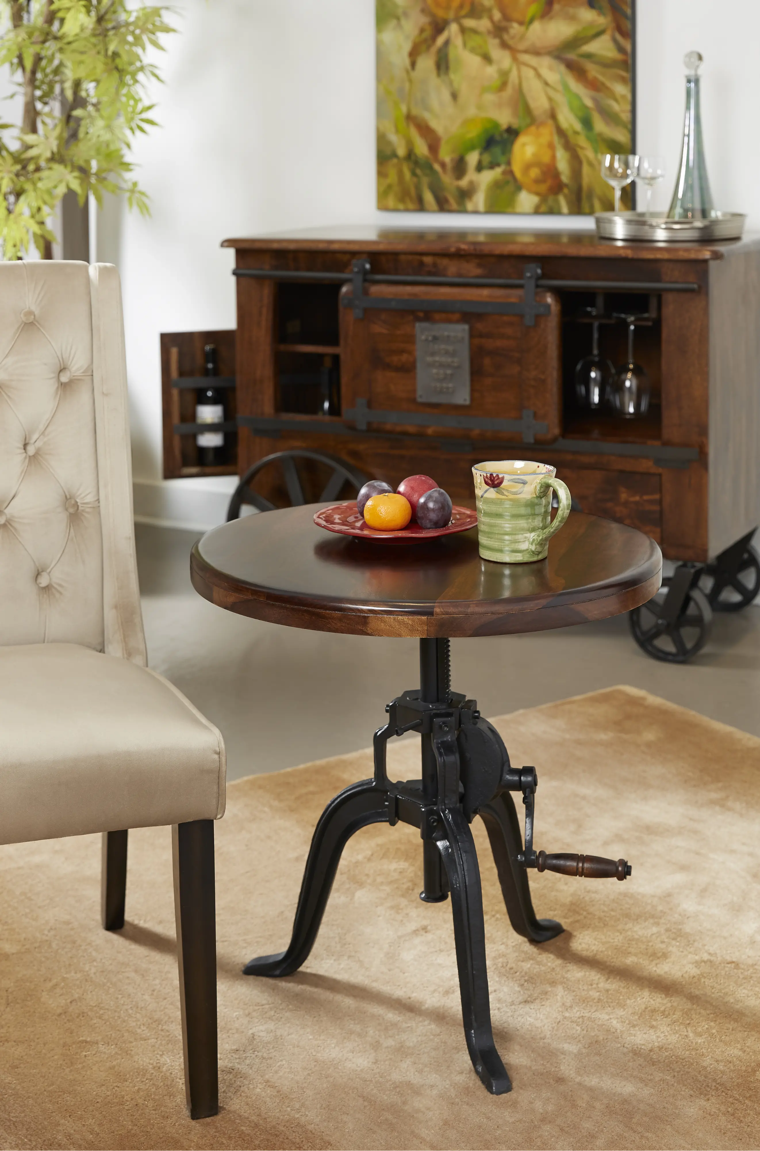 37132 Manchester Adjustable Accent Table sku 37132