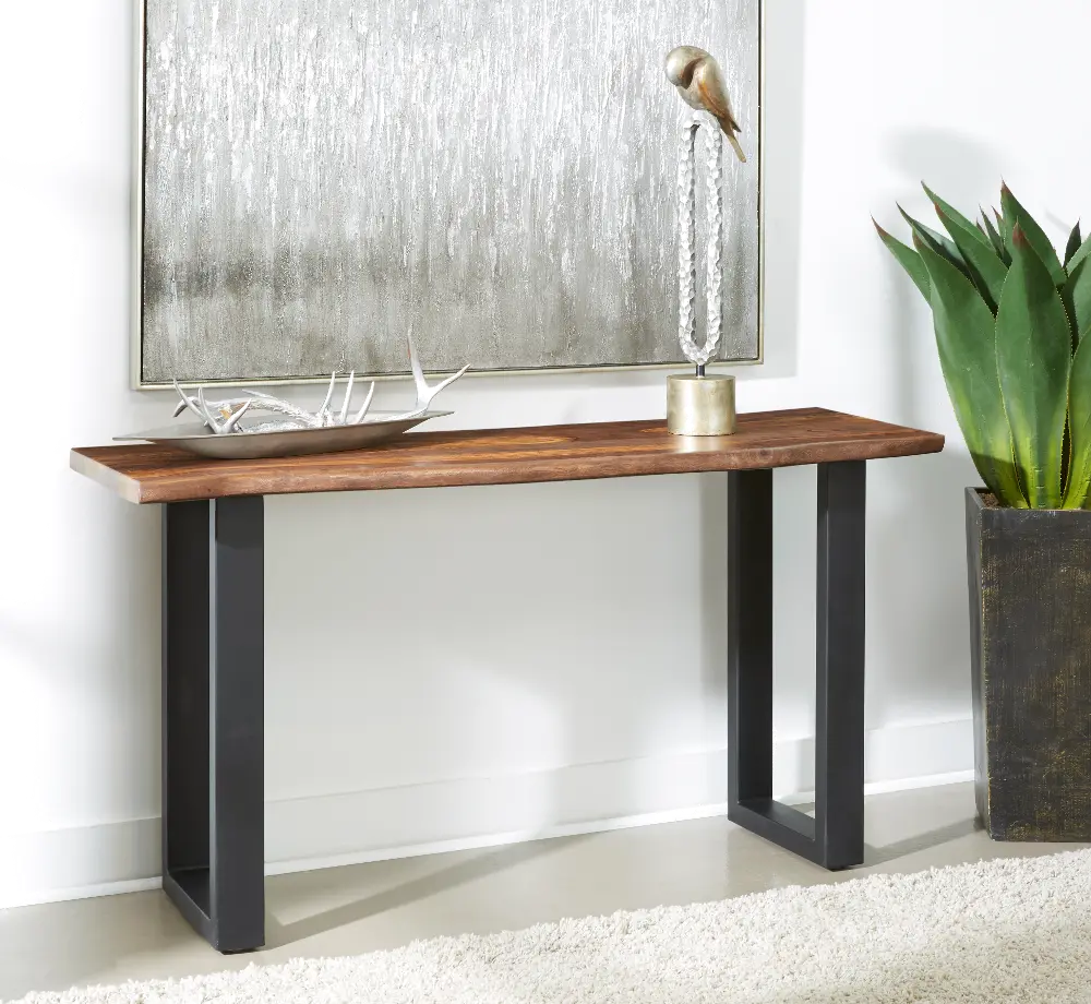 49528 Brownstone II Console Table-1