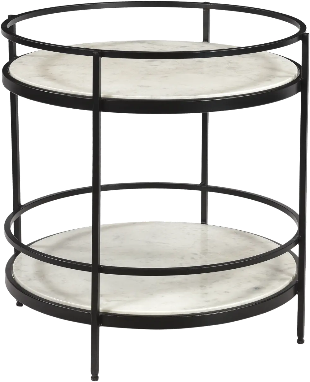 58100 Maddie Round Marble Accent Table-1