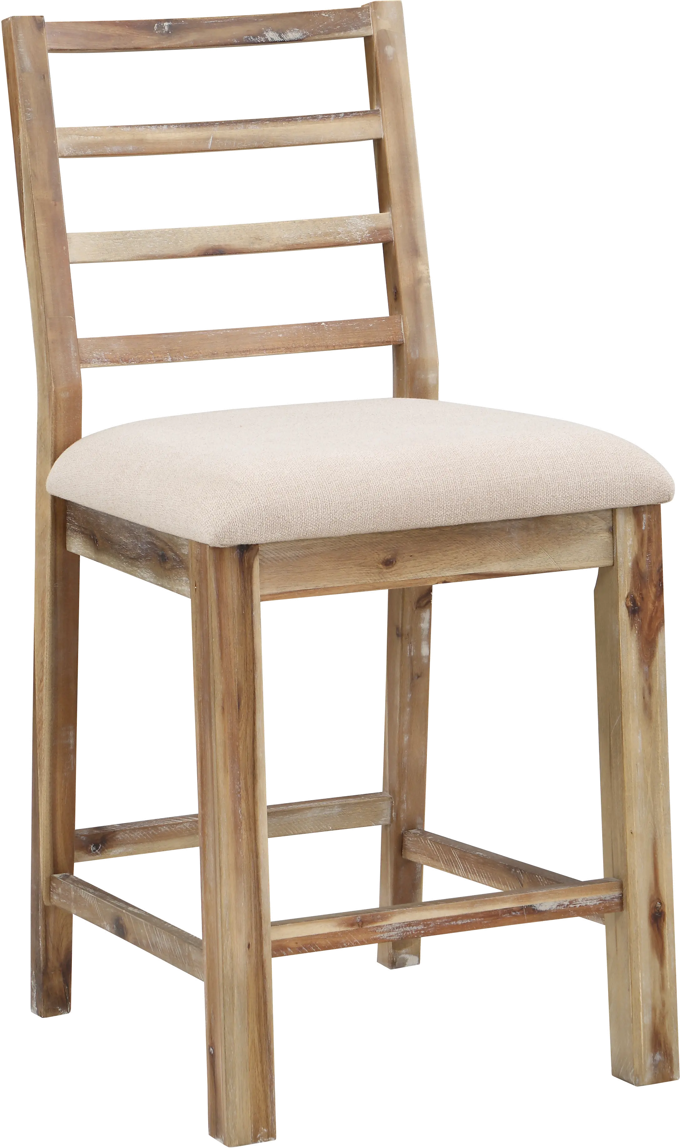 66116 Vail Natural Counter Height Dining Chair, Set of 2 sku 66116
