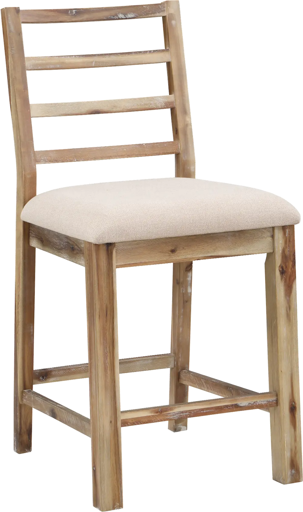 66116 Vail Natural Counter Height Dining Chair, Set of 2-1