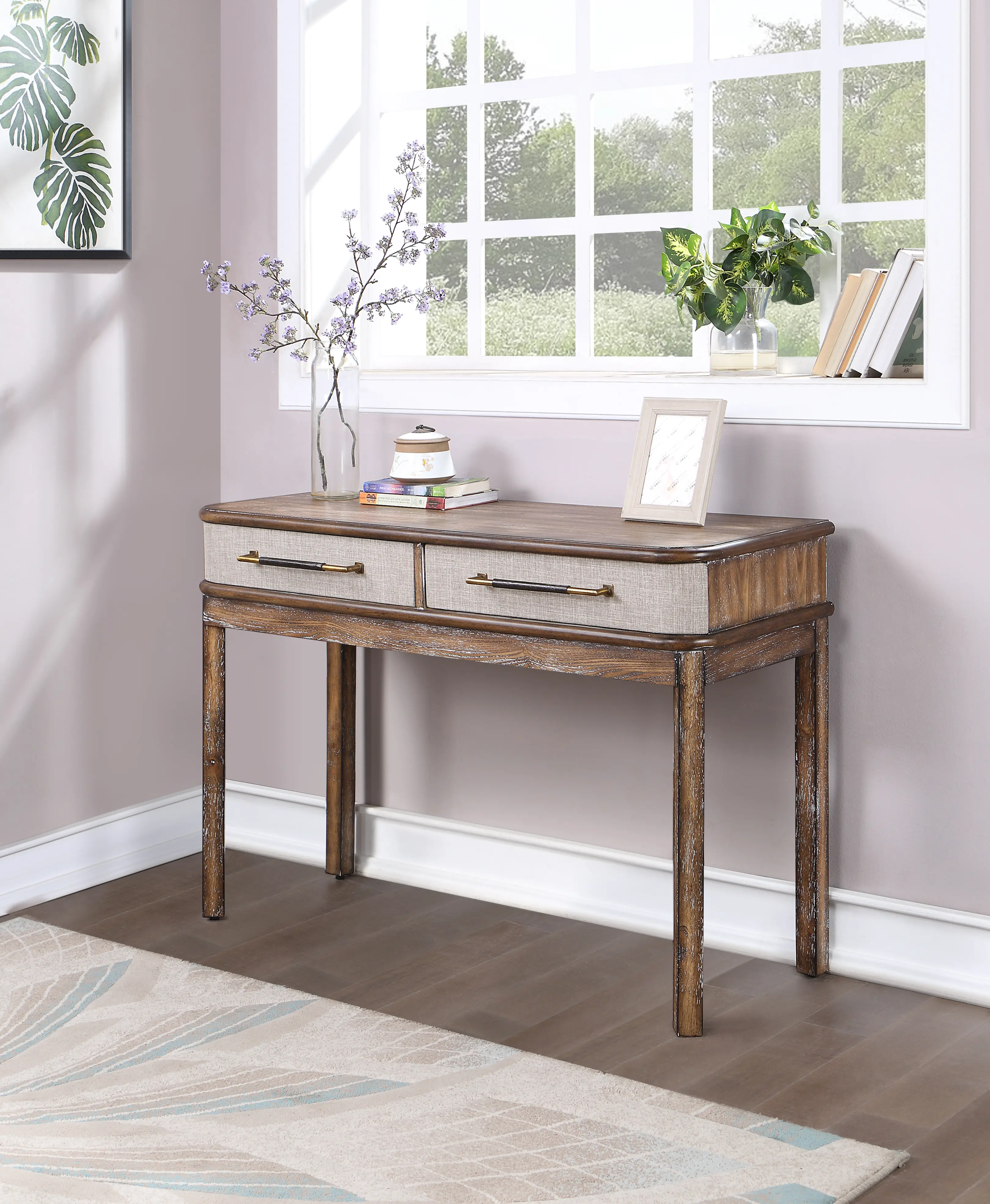 Bradenton Two Drawer Console Table