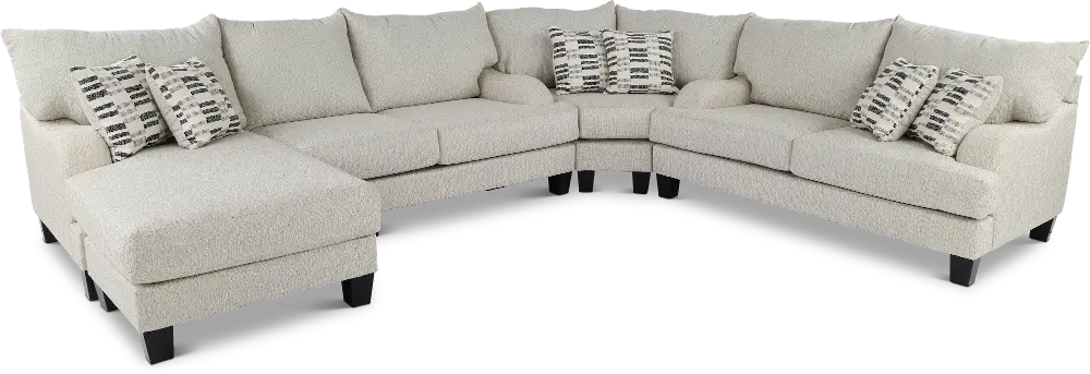 Laguna Off-White 3 Piece Sectional-1