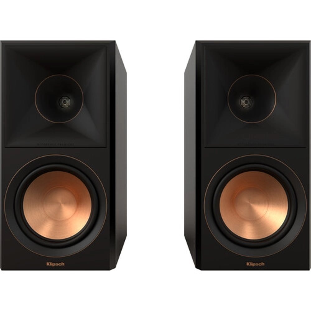 Klipsch Reference Premiere RP-600M II Two-Way Bookshelf Speaker (Ebony Pair)