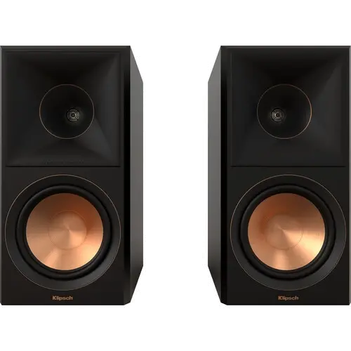 Klipsch Reference Premiere RP-600M II Two-Way Bookshelf Speaker (Ebony ...