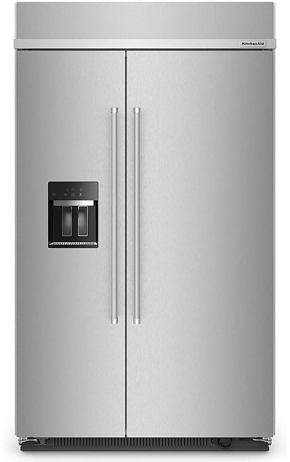 KBSD708MPS KitchenAid 29.4 cu ft Side-By-Side Refrigerator - 48  Built-In Stainless Steel-1
