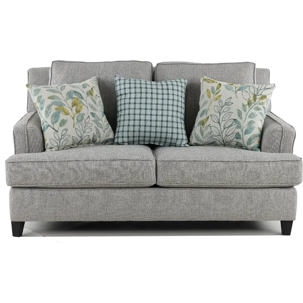 American Farmhouse Gray Loveseat-1