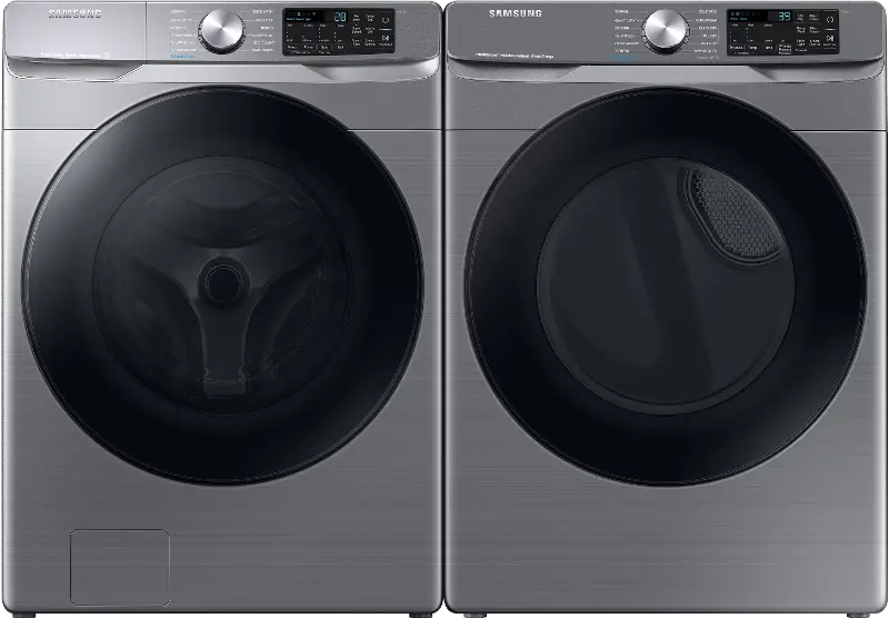 Samsung Electric Front Load Laundry Pair - 6000W