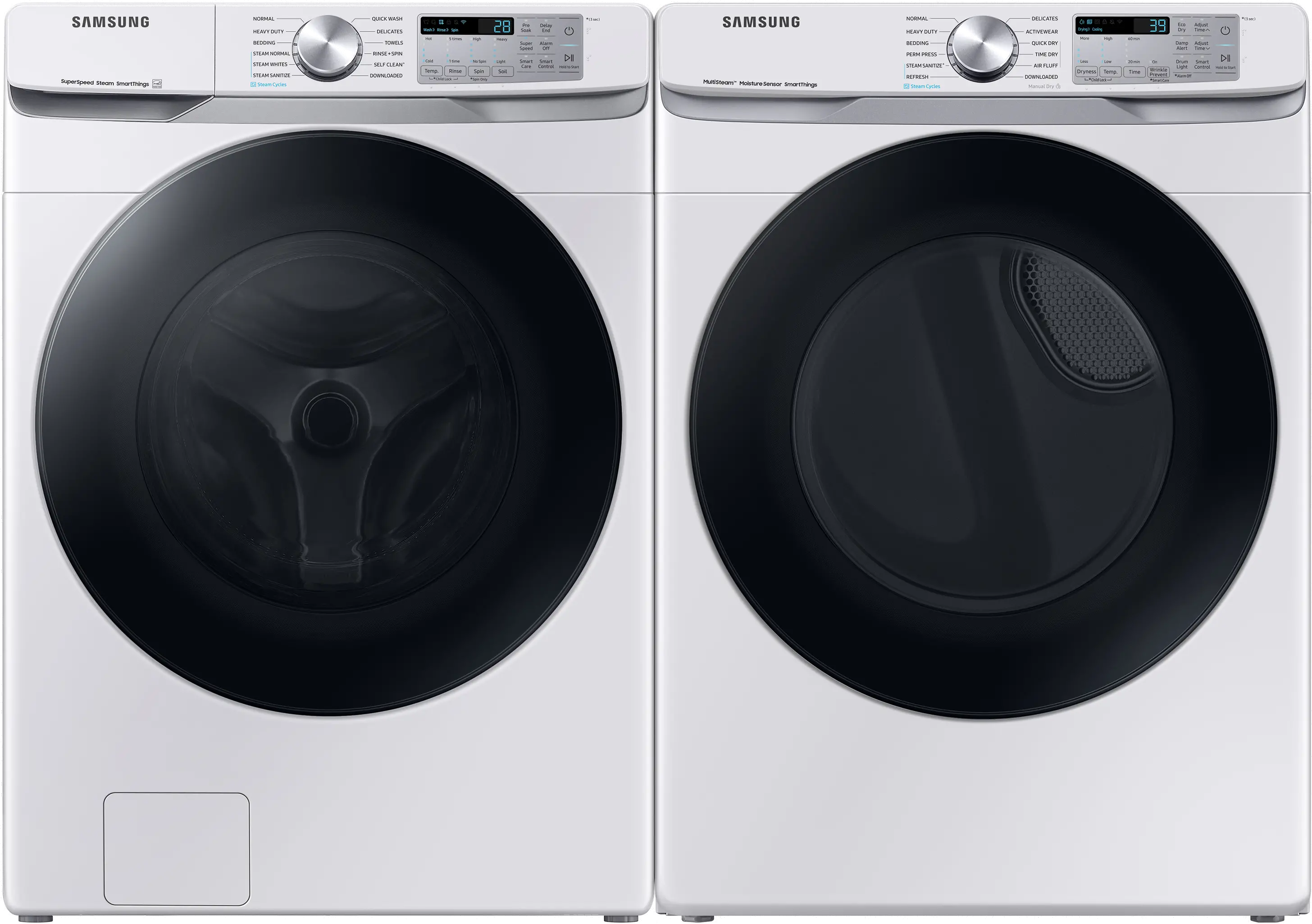 Samsung Washer and Dryer Set E45B6300C