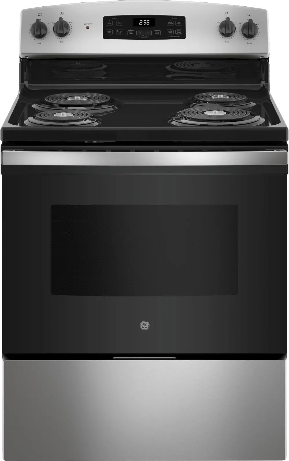 JB256RTSS GE 5.0 cu ft Electric Range - Stainless Steel-1