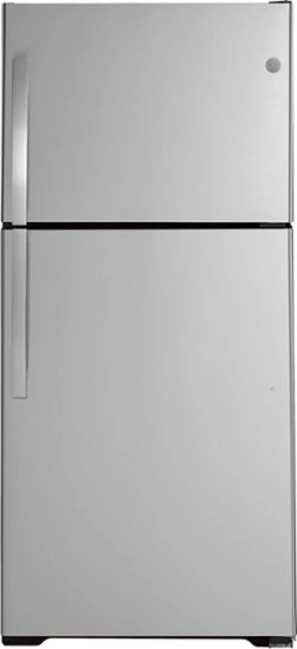 GTS22KYNRFS GE 21.9 cu ft Top Freezer Refrigerator - 33 W Fingerprint Resistant Stainless Steel-1