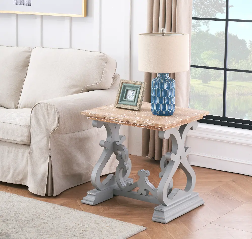 60242 Haven Gray End Table-1