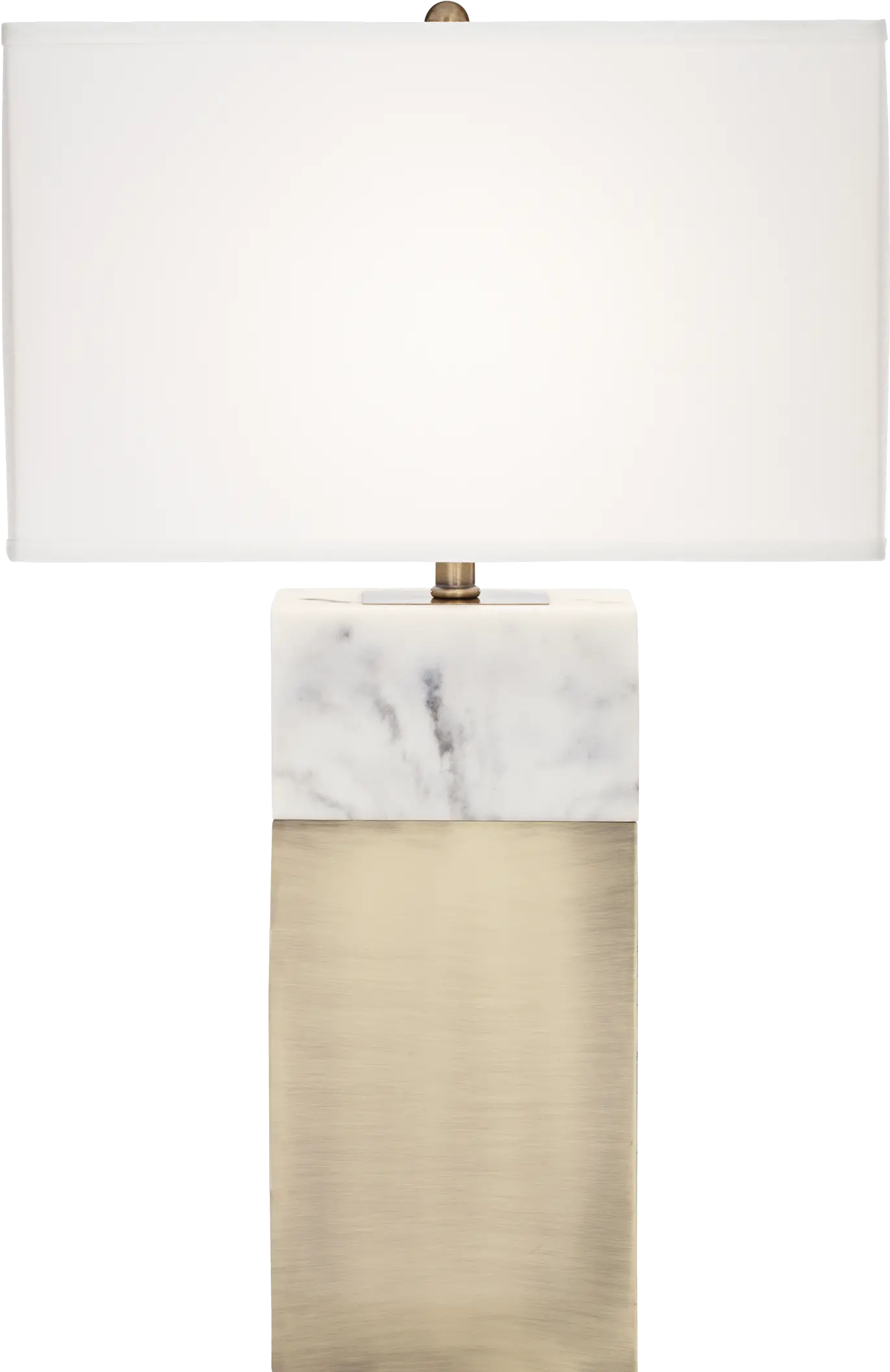 Imperial Marble and Gold Table Lamp