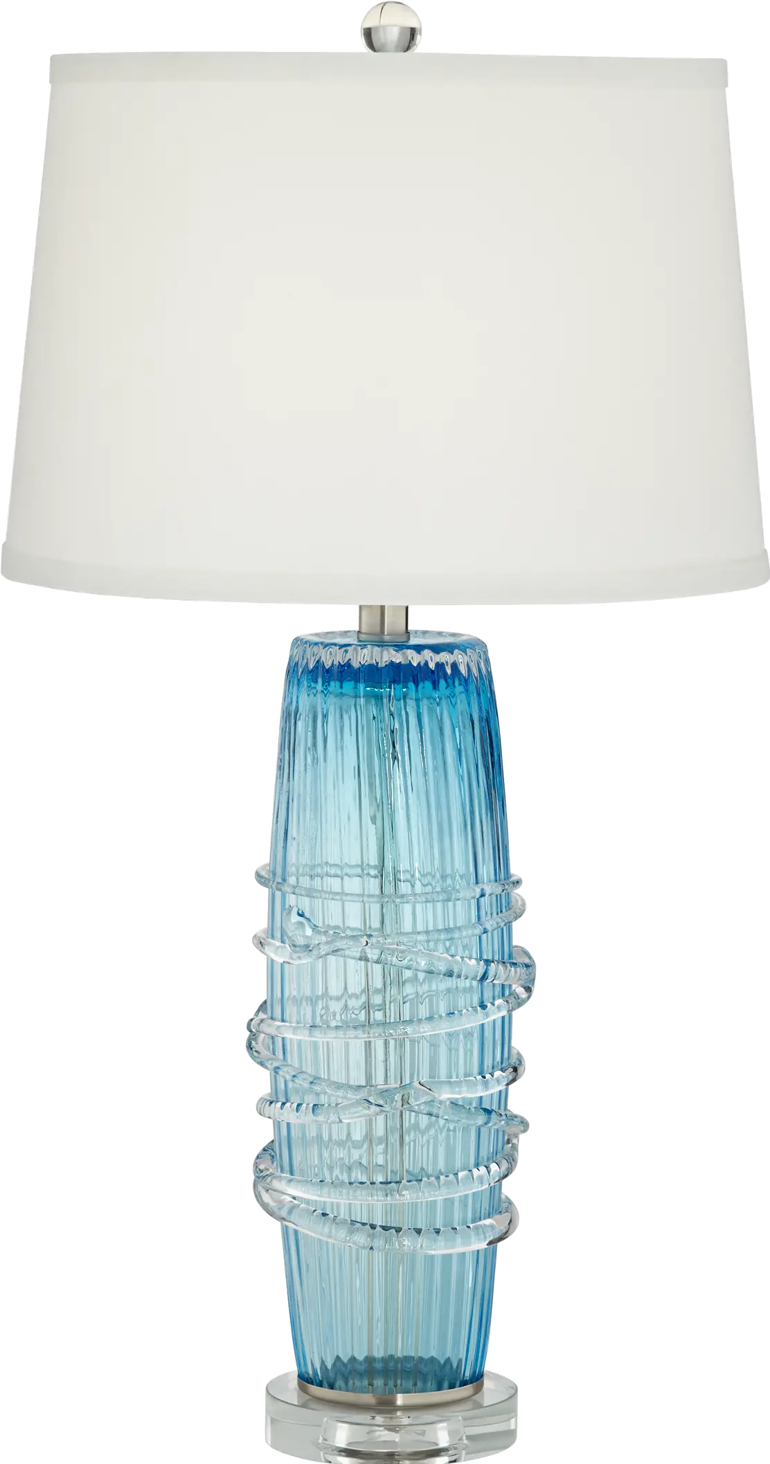 Artic Blue Table Lamp