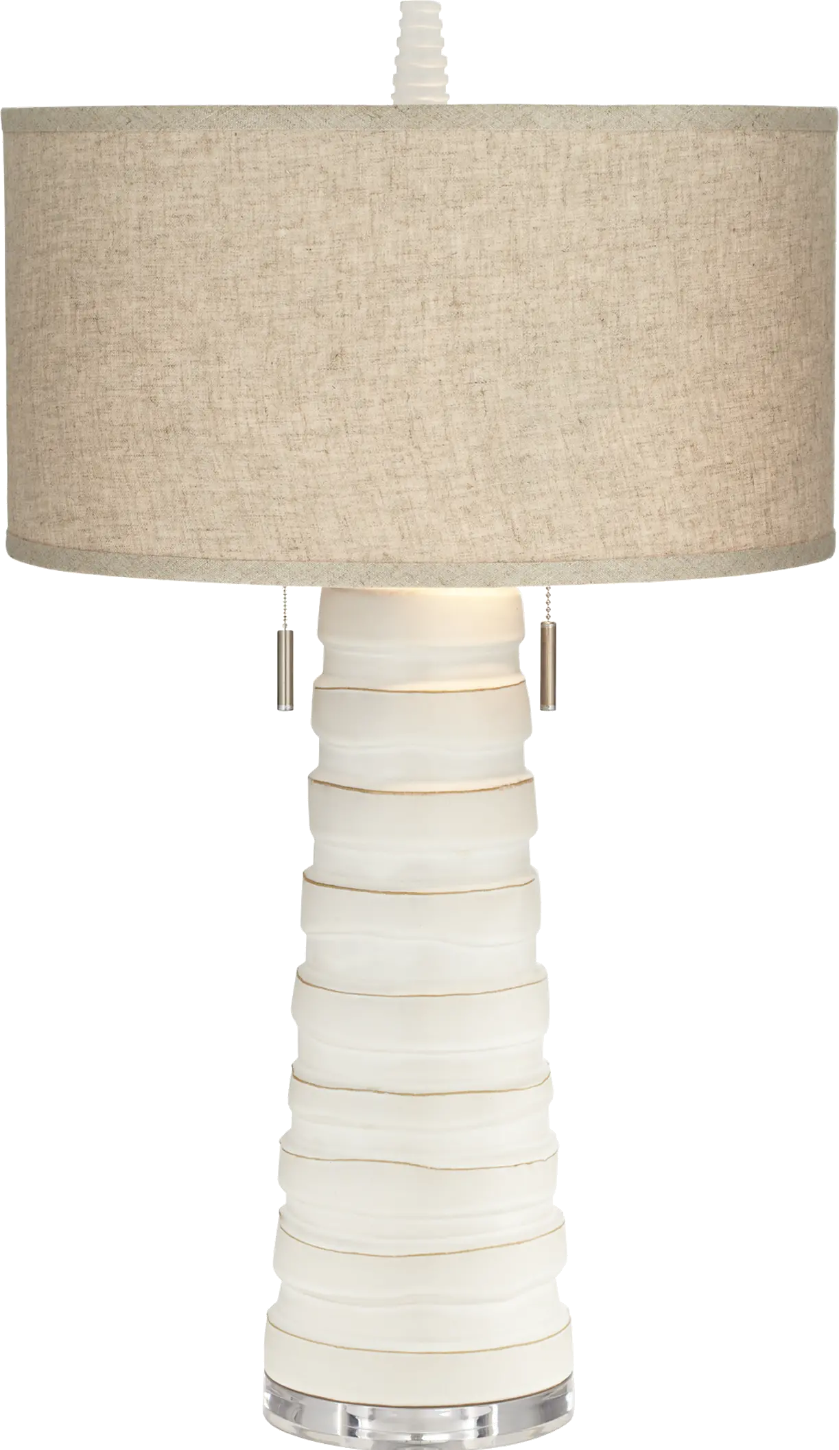 Matinee White Table Lamp