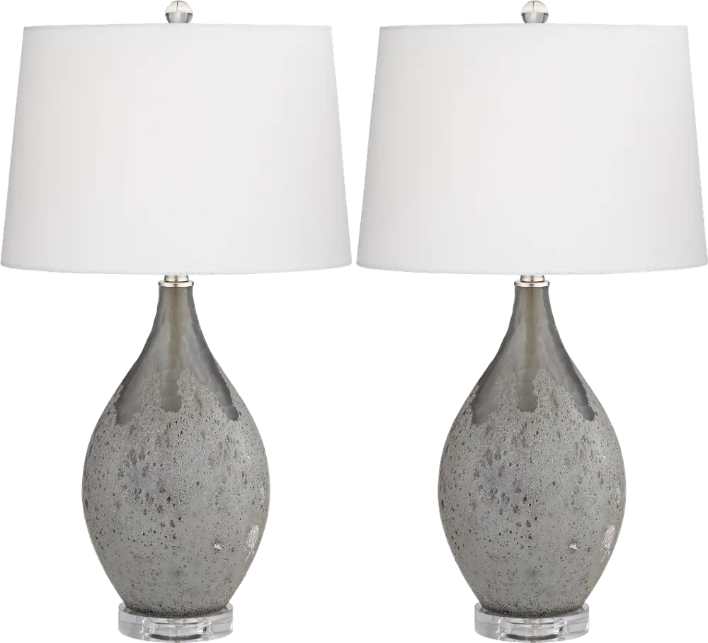 Volcanic Shimmer Table Lamps, Set of 2-1