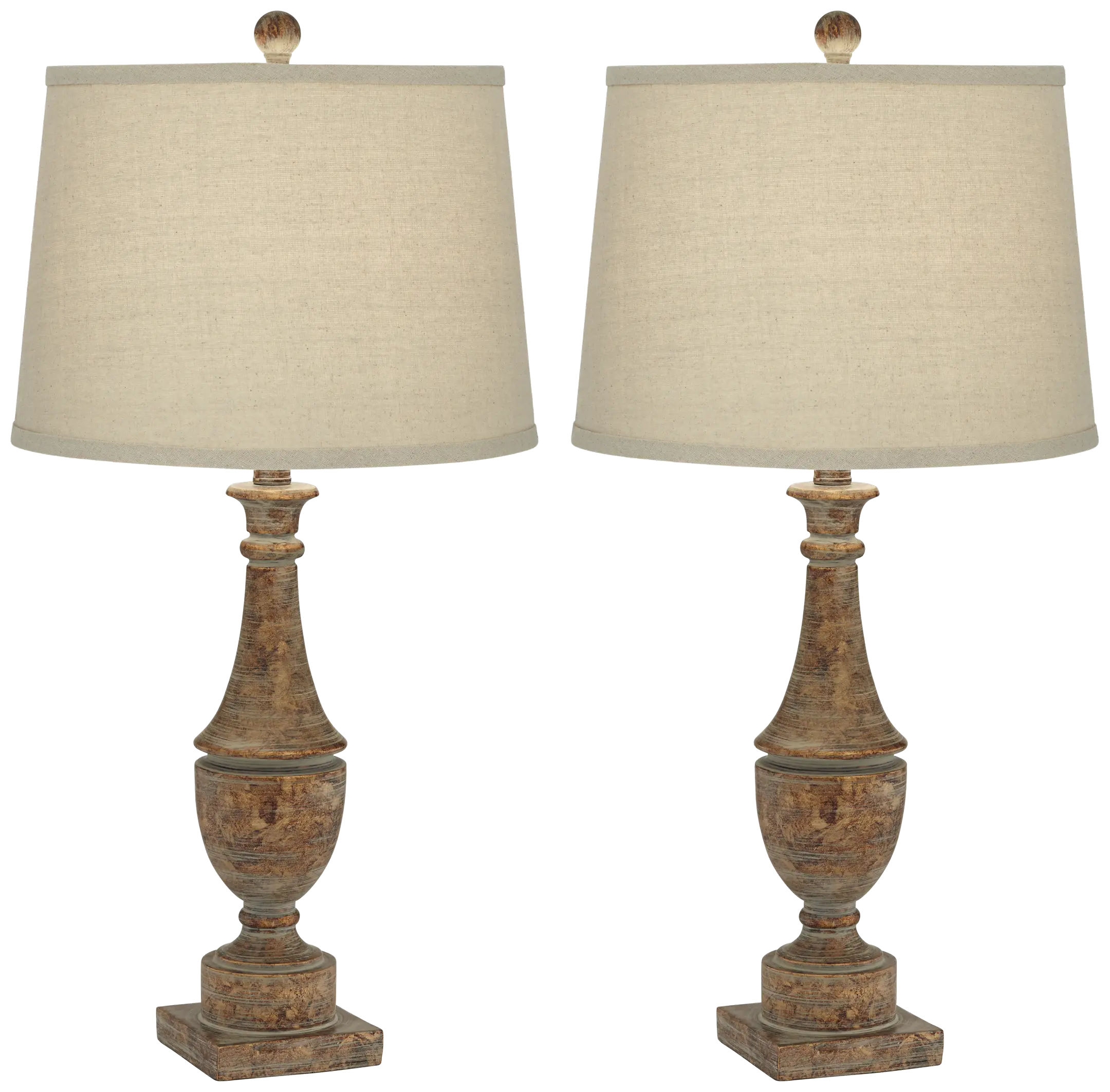 Collier Farmhouse Table Lamps, Set of 2