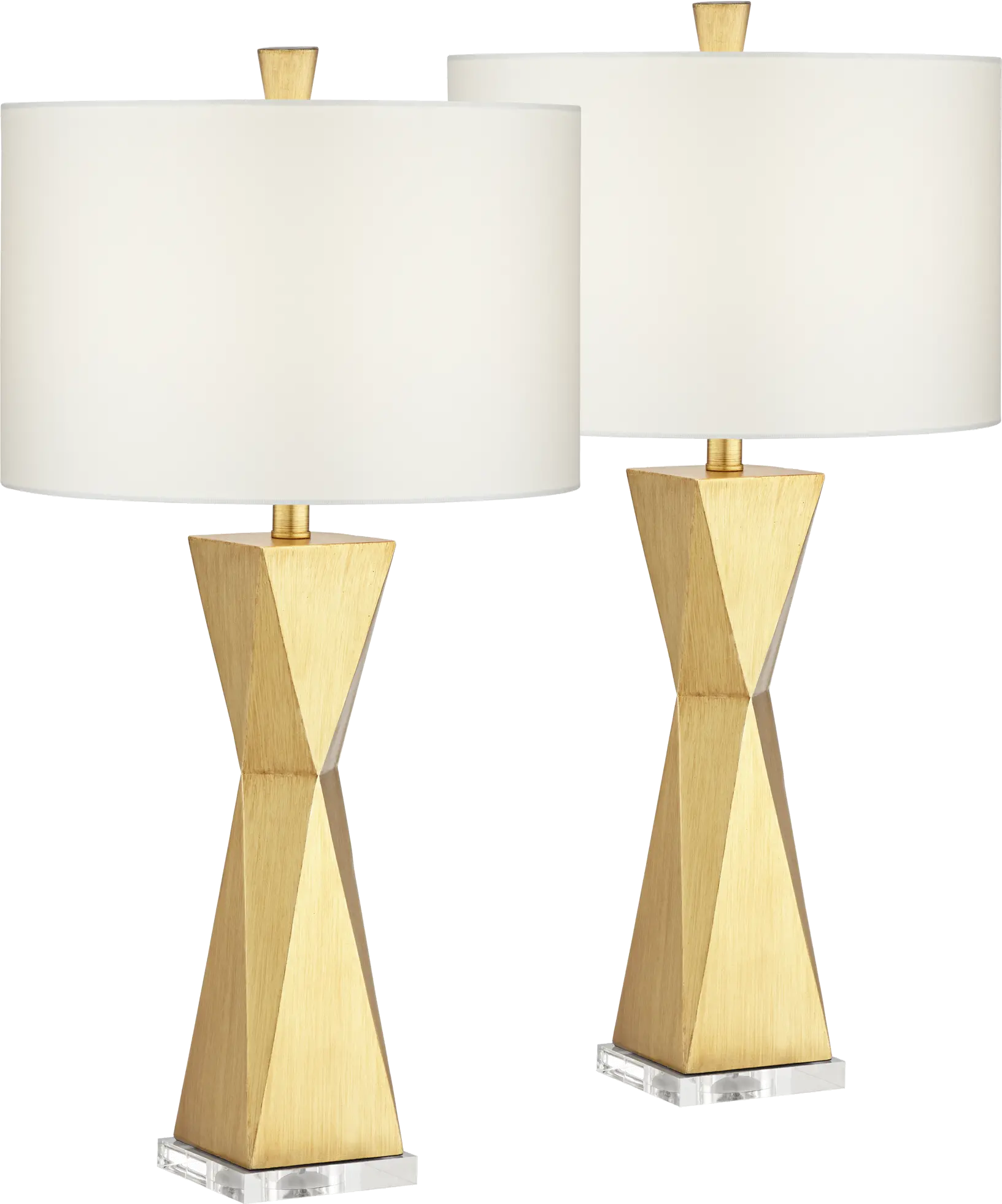 60F75 Kalso Gold Table Lamps, Set of 2 sku 60F75