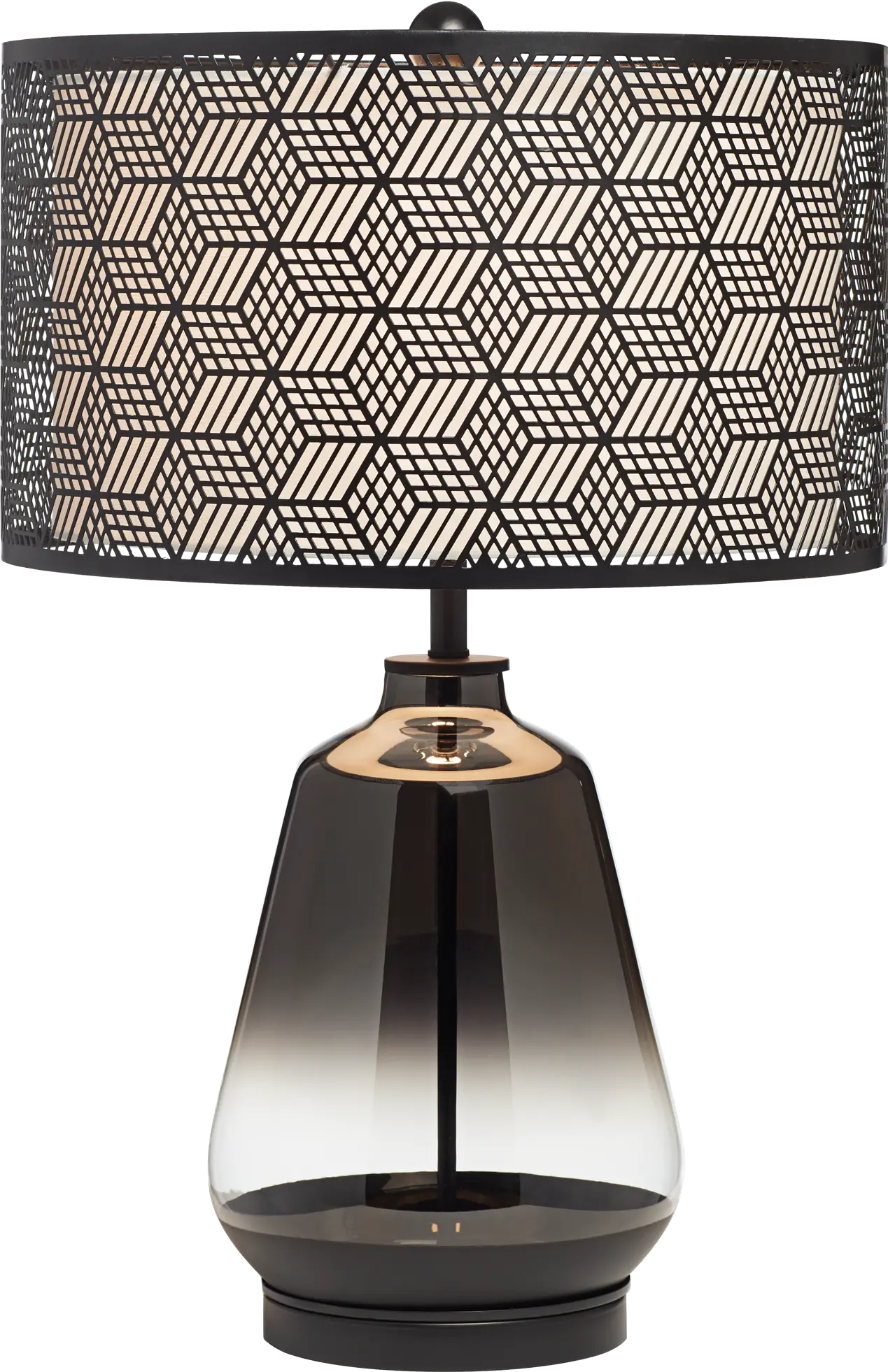 Taurus Black Ombre Table Lamp