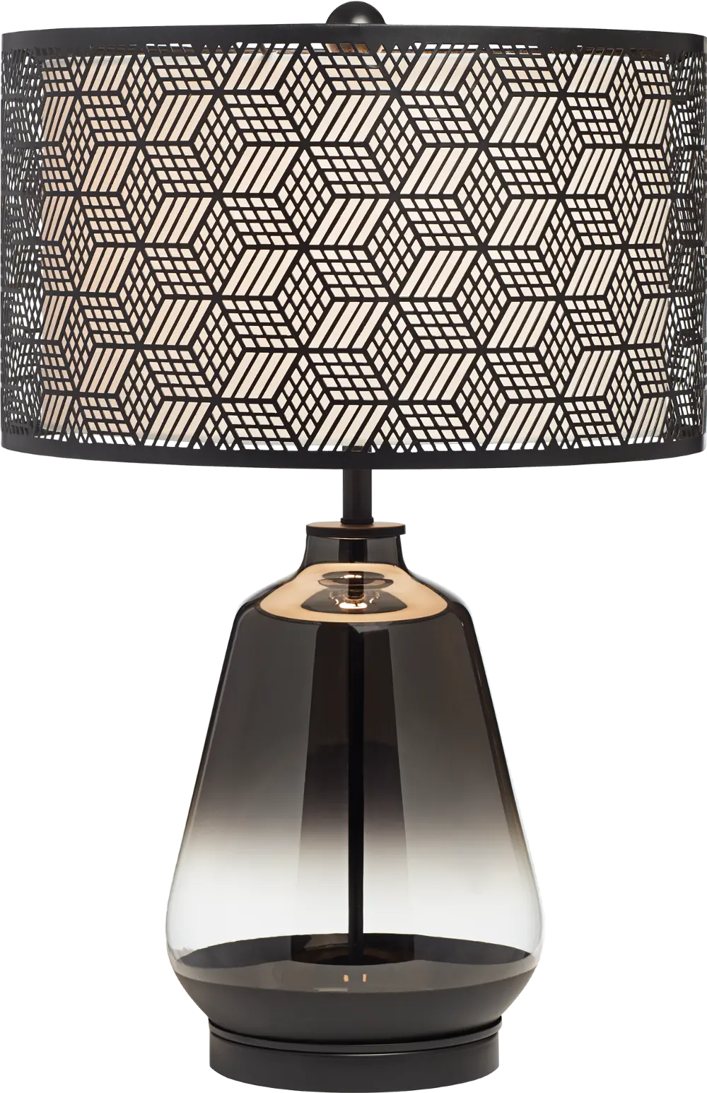 Taurus Black Ombre Table Lamp-1