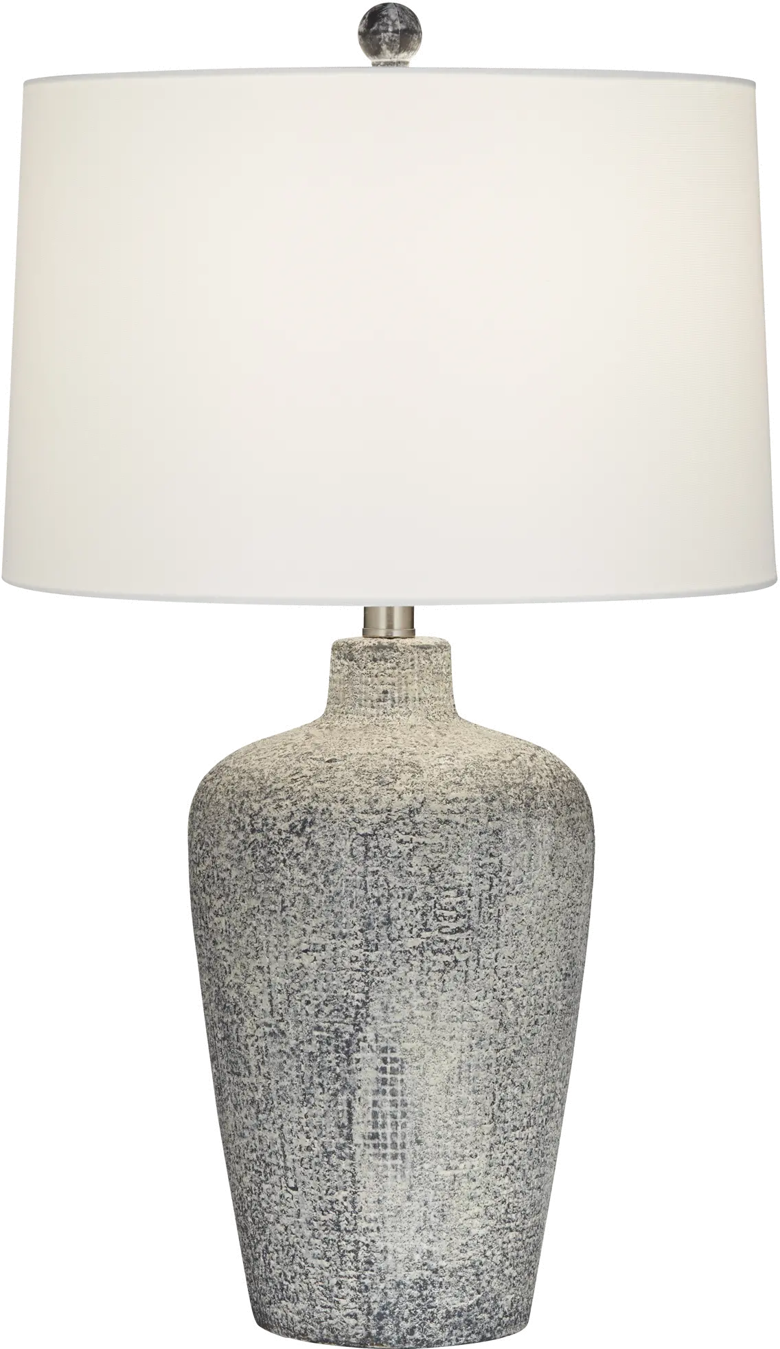 Reid Gray Rock Table Lamp