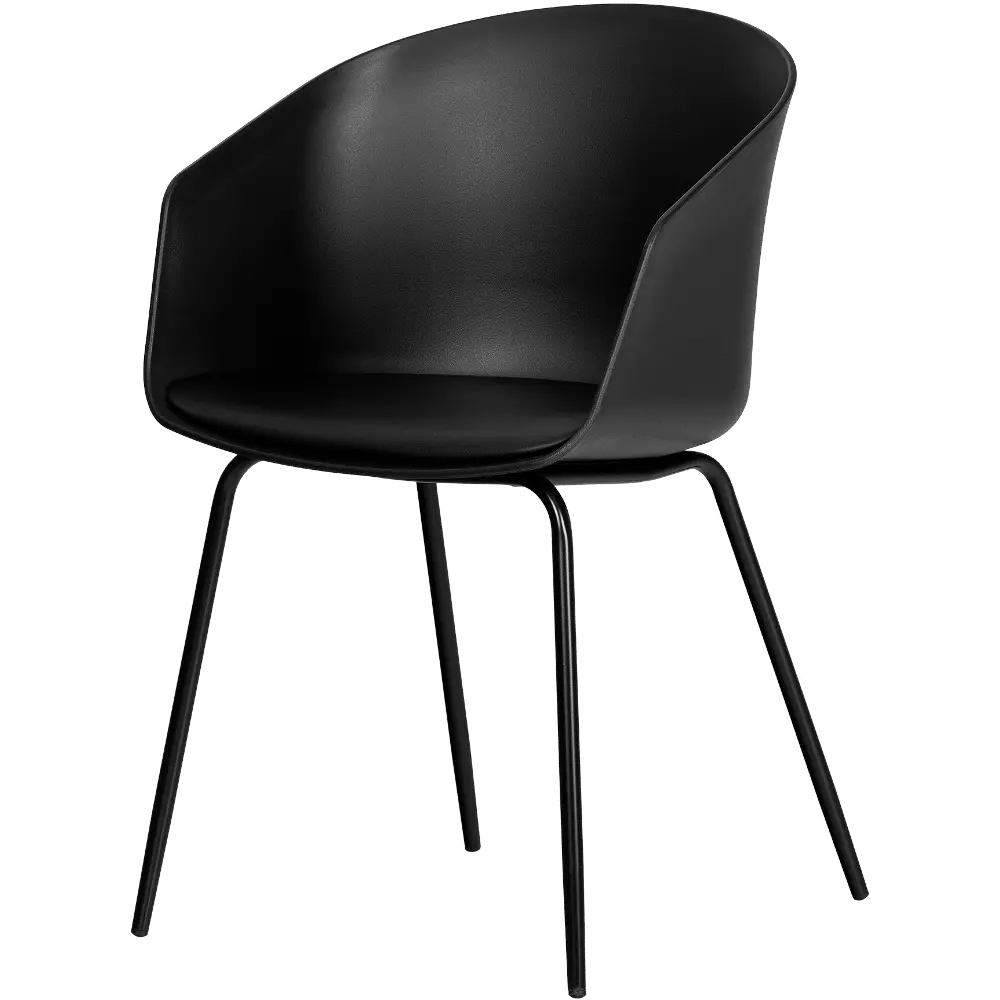 14213 Flam Black Dining Room Chair - South Shore-1