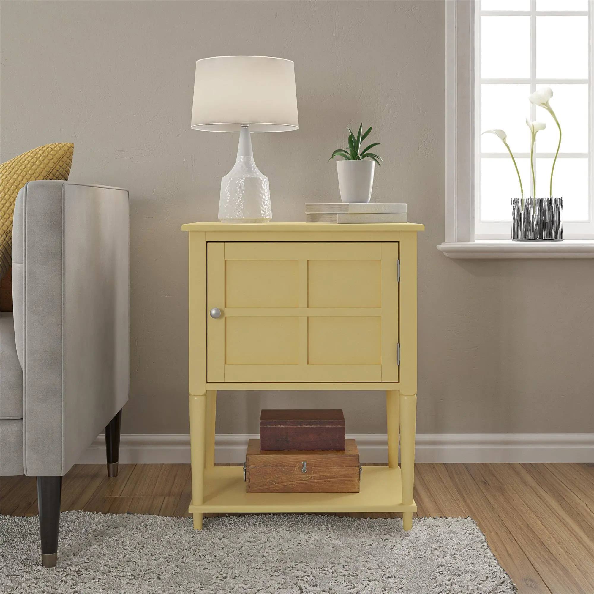Fairmont Yellow Accent Table