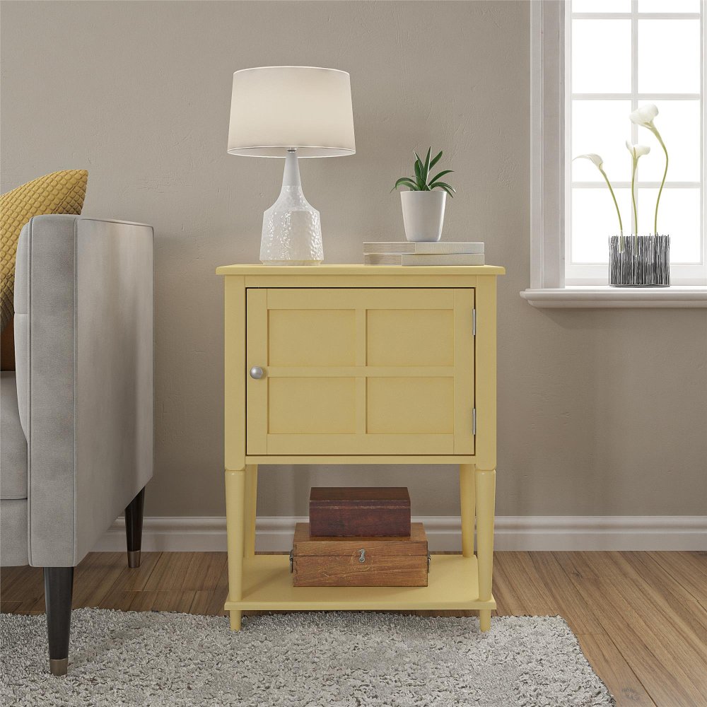 112803822 Fairmont Yellow Accent Table sku 112803822