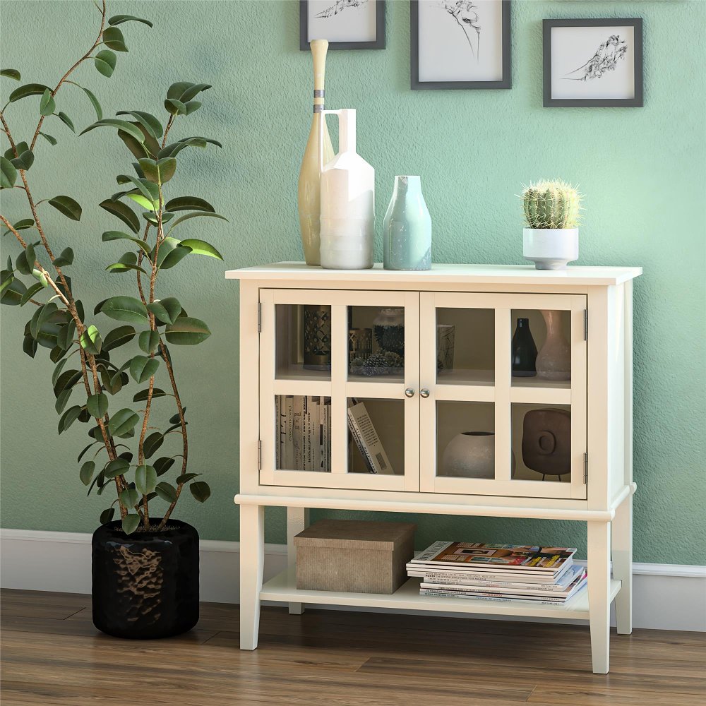 Franklin White 2 Door Storage Cabinet