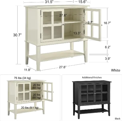 Ameriwood System Build 5-Shelf White Cube Organizer