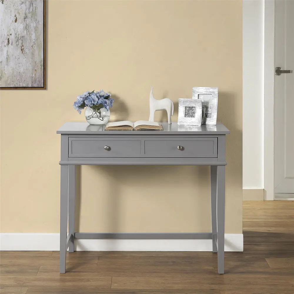 Franklin Gray Writing Desk-1