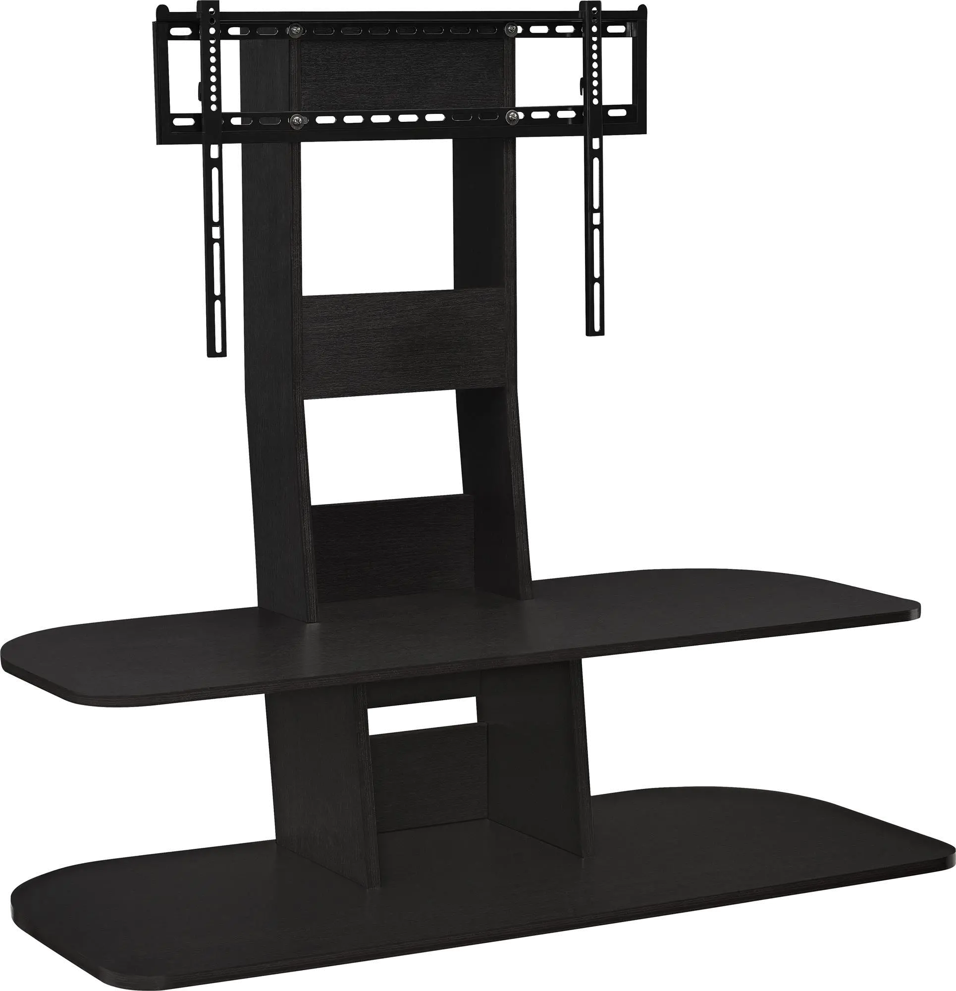 Galaxy Black 47 TV Stand with Mount