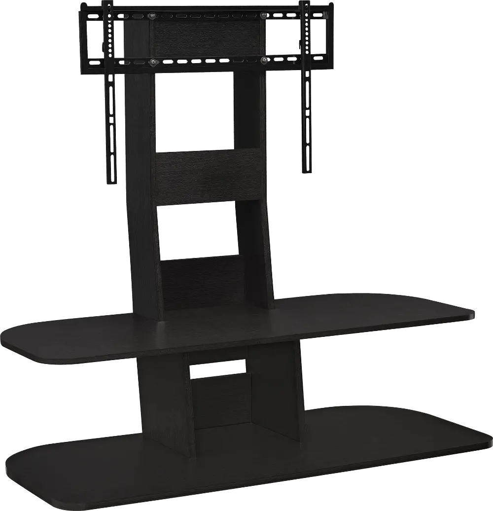 Galaxy Black 47  TV Stand with Mount-1