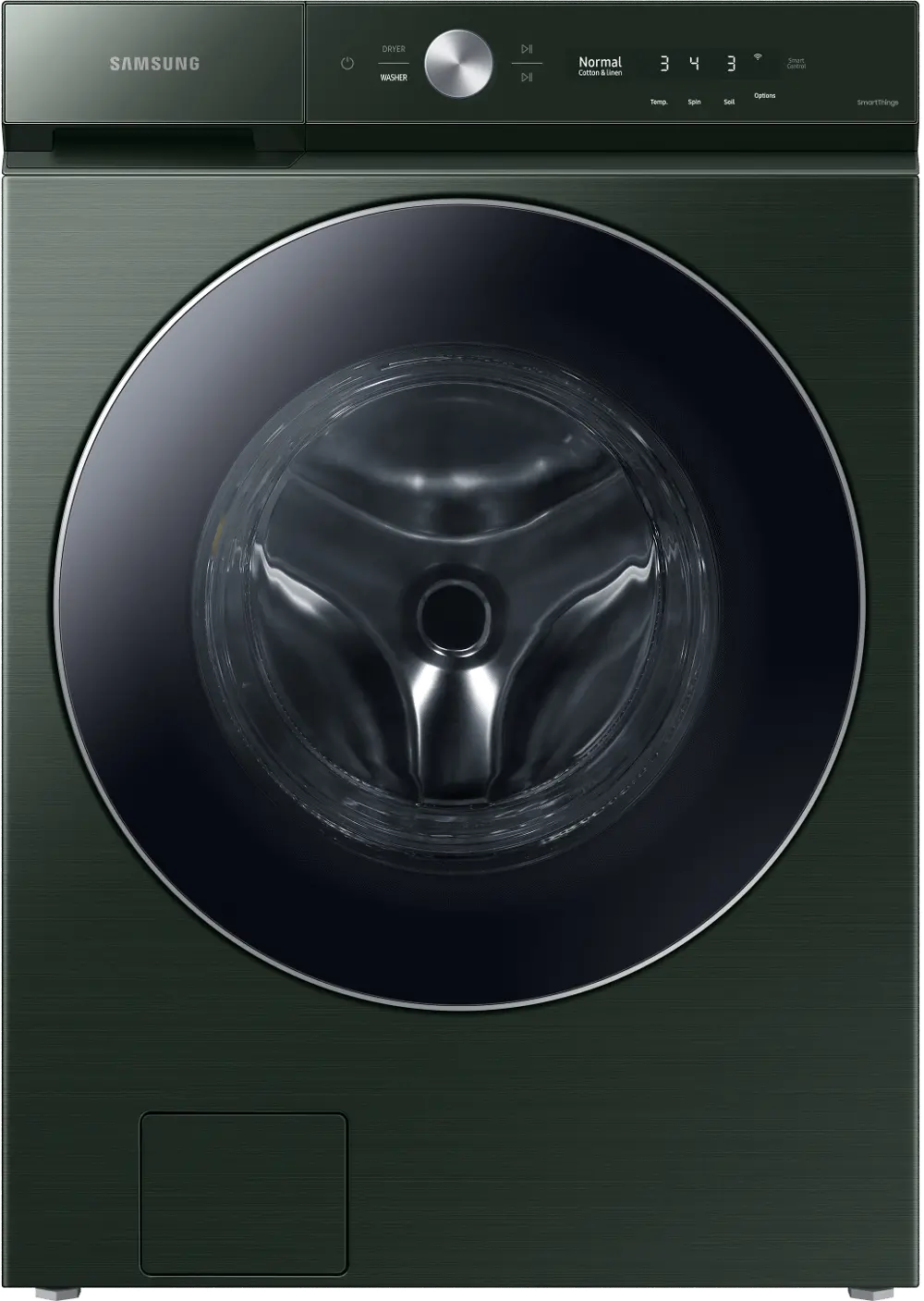 WF53BB8900AG Samsung Bespoke 5.3 cu ft Front Load Washer - Forest Green 53BB8900-1