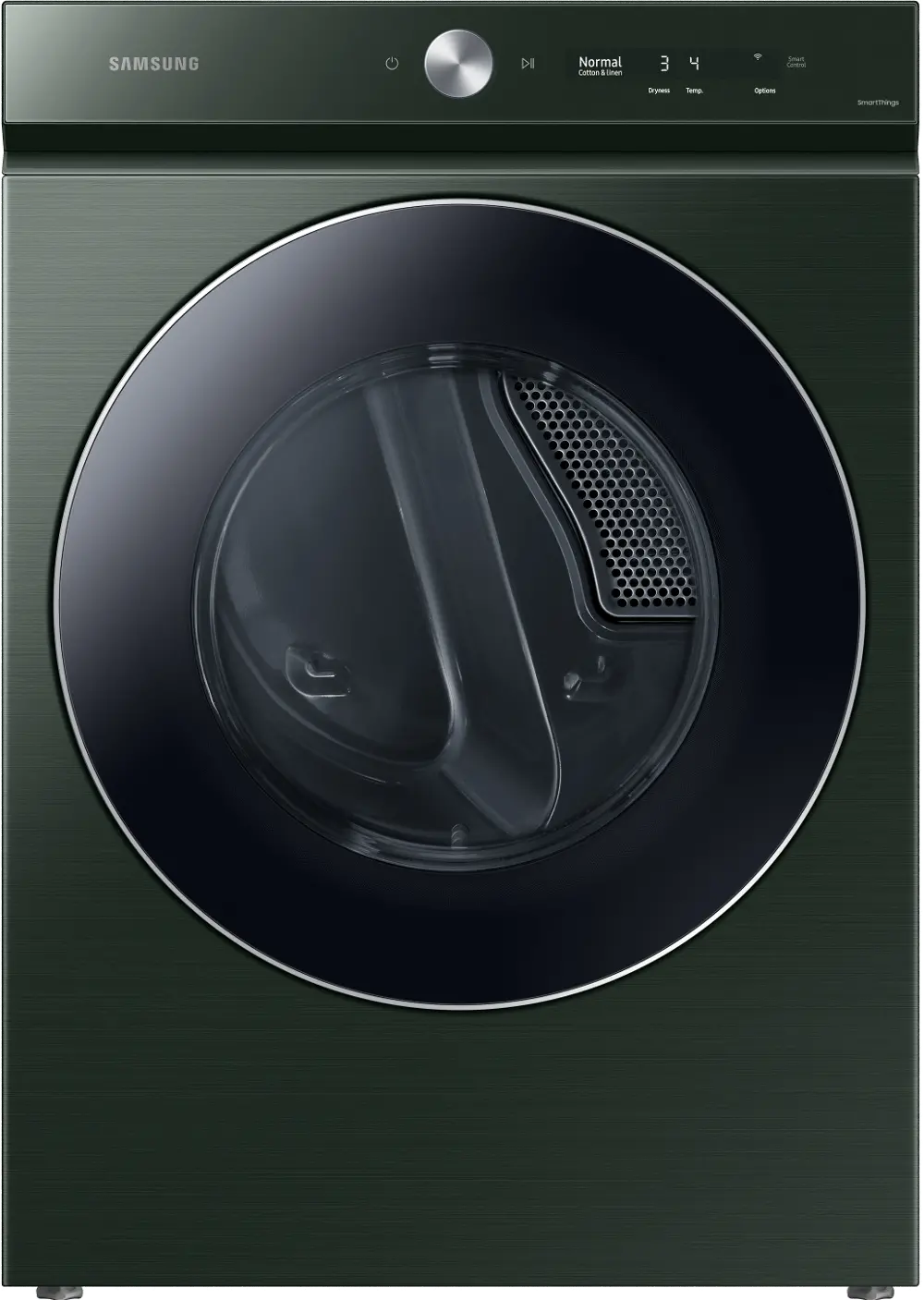 DVE53BB8900G Samsung Bespoke 7.6 cu ft Electric Dryer with Smart Dial - Forest Green 53BB8900-1