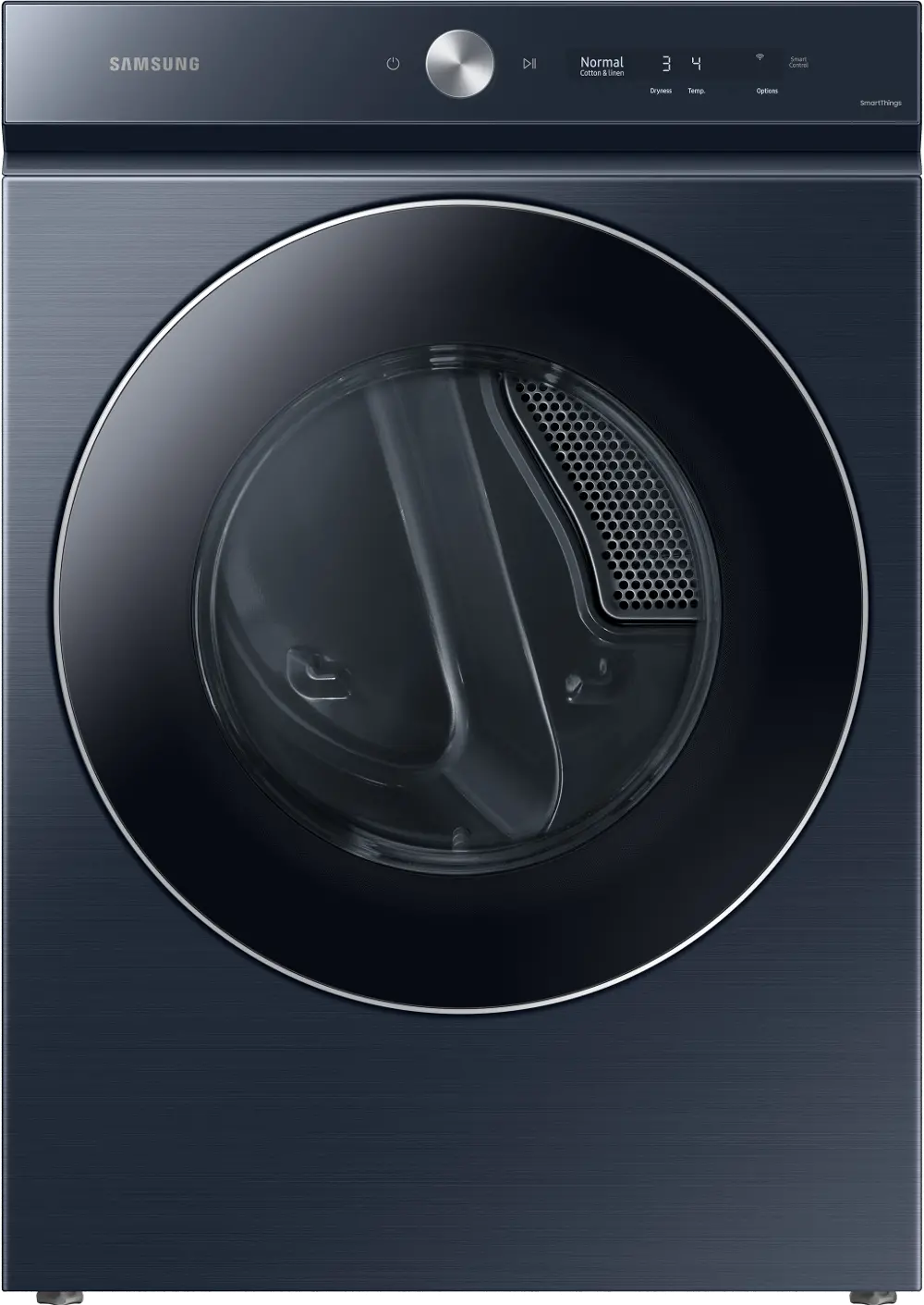 DVE53BB8900D Samsung Bespoke 7.6 cu ft Electric Dryer with Smart Dial - Navy 53BB8900-1