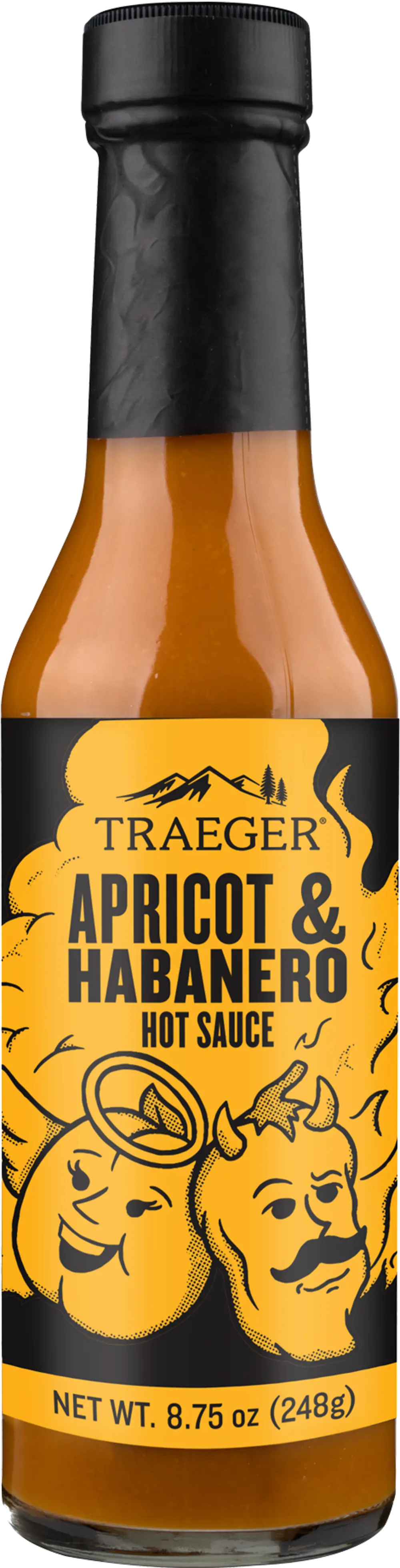 HOT003 Traeger Apricot & Habanero Hot Sauce-1