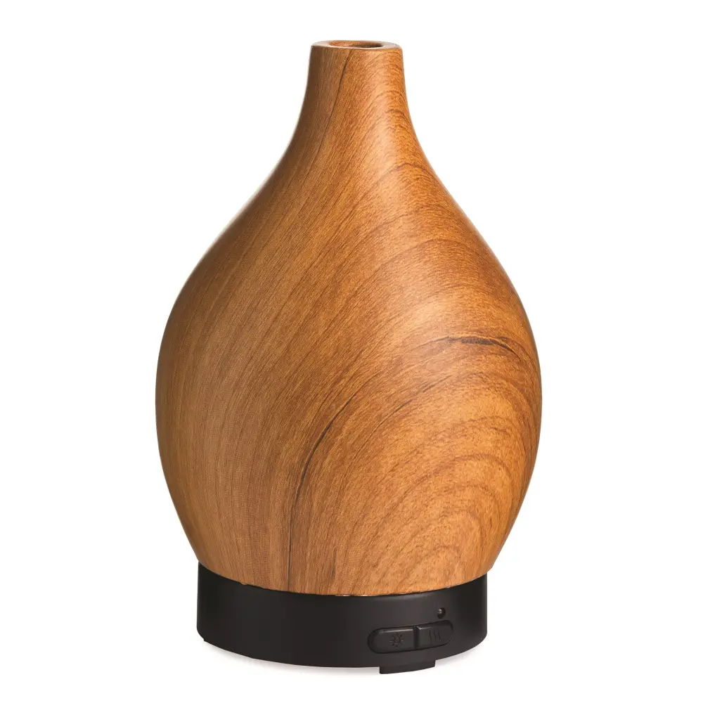 Wood Grain Ultra Sonic Essential Oil Diffuser-1