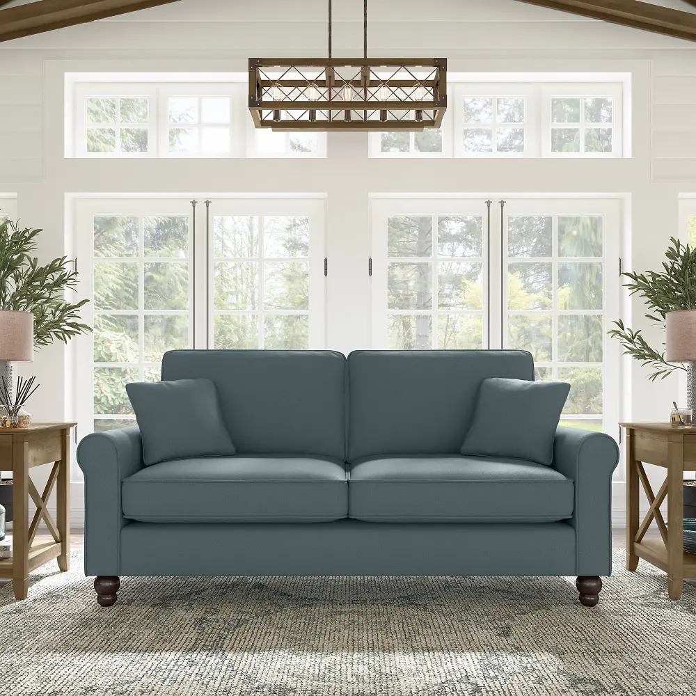 HDJ73BTBH-03K Hudson Blue Sofa - Bush Furniture-1
