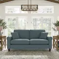 HDJ73BTBH-03K Hudson Blue Sofa - Bush Furniture