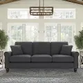HDJ85BCGH-03K Hudson Charcoal Gray Sofa - Bush Furniture